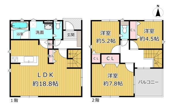八尾市福万寺町４丁目の新築一戸建