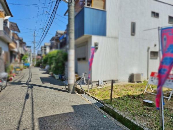 大阪市平野区長吉六反３丁目の土地