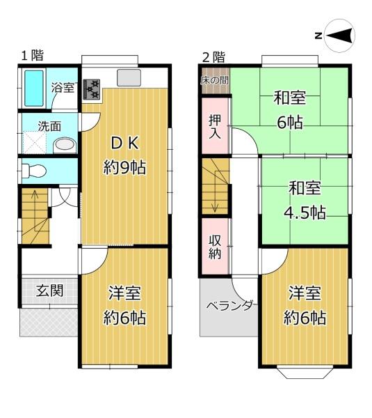 八尾市東山本新町６丁目の中古一戸建