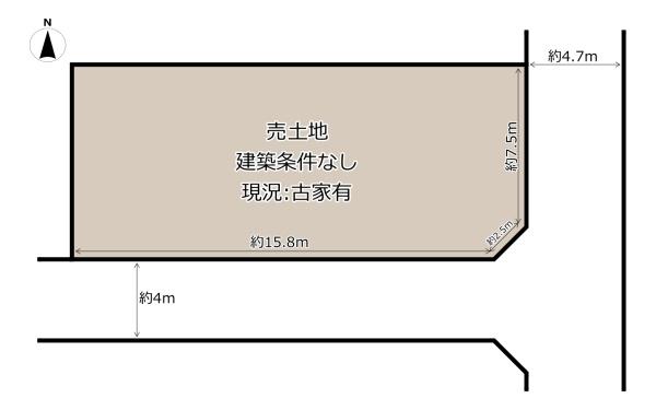 八尾市福万寺町南1丁目の売土地
