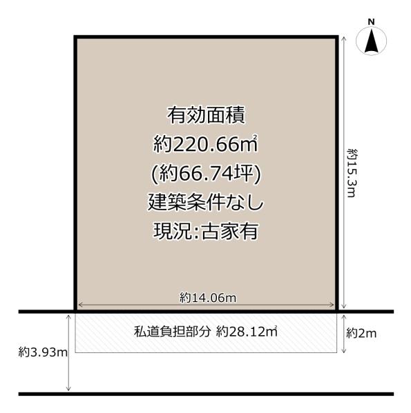 八尾市福万寺町南１丁目の土地