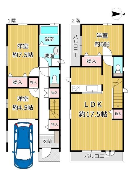 八尾市山本町南１丁目の新築一戸建