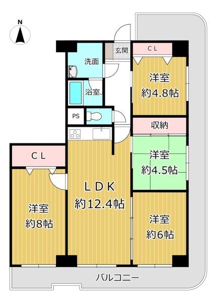 洋伸平野ハイツ