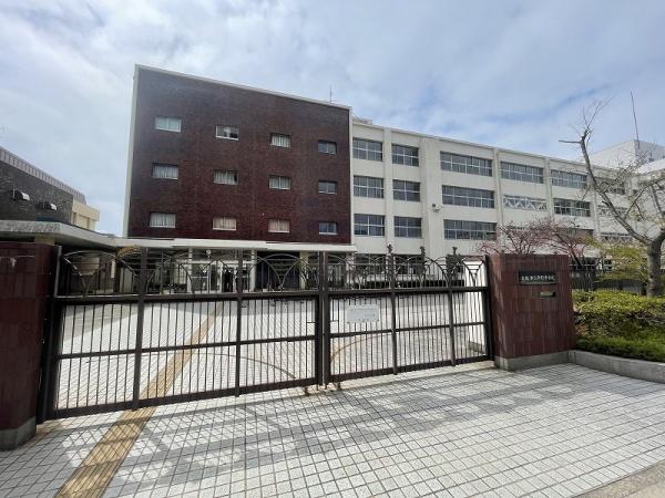 大阪市平野区平野上町１丁目の土地(大阪市立平野中学校)