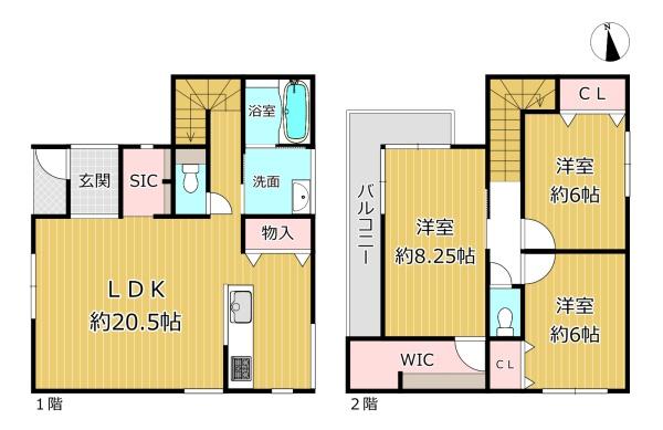 大阪市平野区喜連６丁目の中古一戸建て