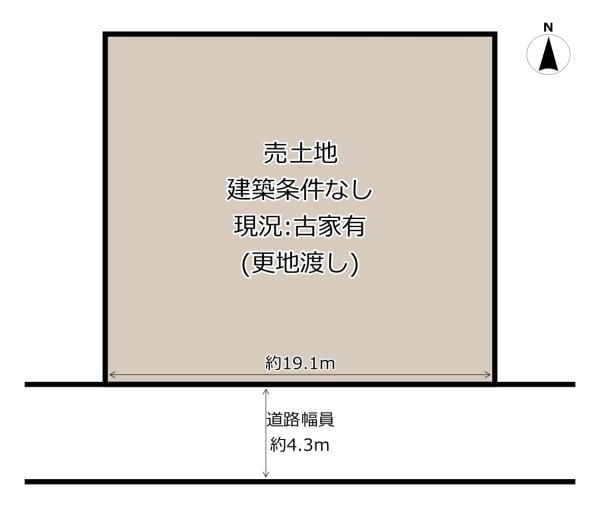 八尾市陽光園１丁目の土地