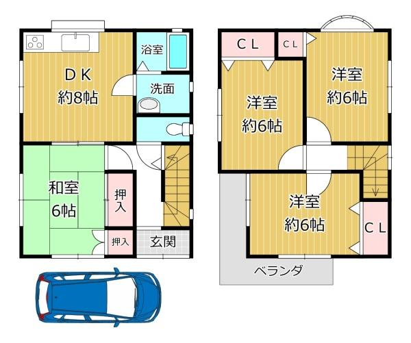 八尾市堤町１丁目の中古一戸建