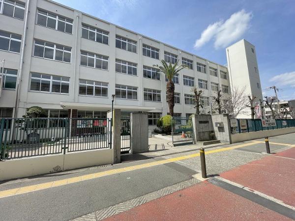 大阪市平野区喜連２丁目の土地(大阪市立喜連中学校)