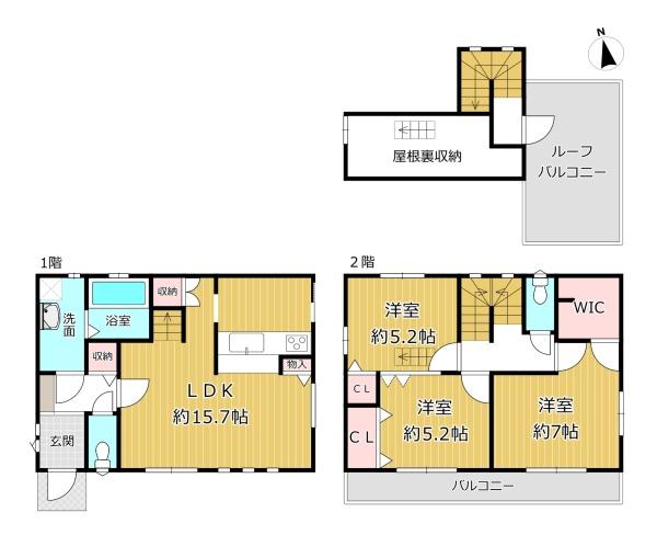 八尾市弓削町南３丁目の中古一戸建て