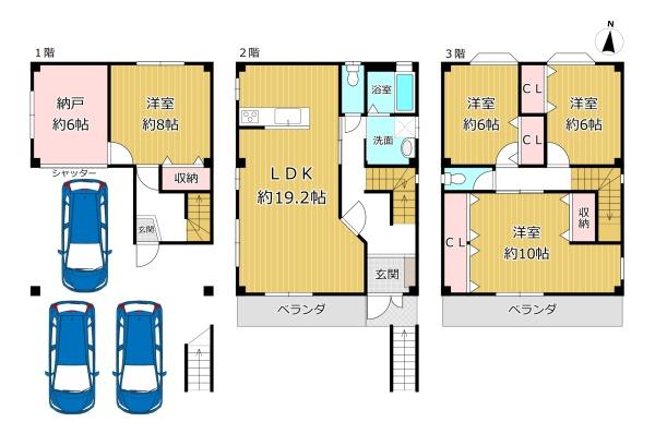 八尾市太田６丁目の中古一戸建て