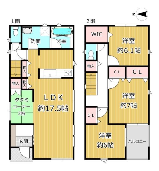 八尾市太田２丁目の新築一戸建