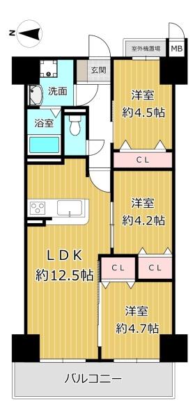 ユニハイム平野南Ａ棟