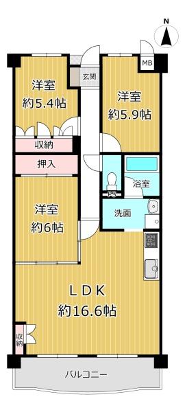 朝日プラザシティ八尾南2番館