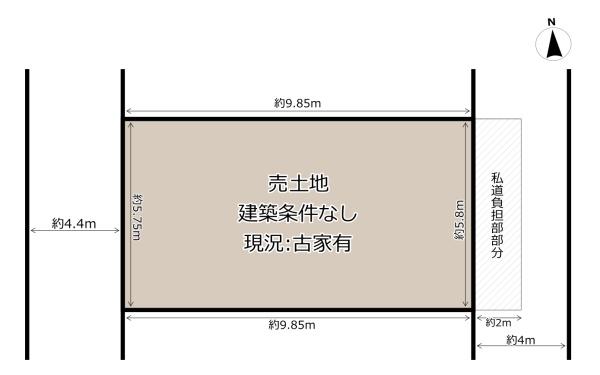 八尾市高安町北２丁目の売土地