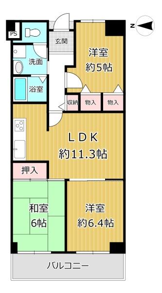 ユニハイム平野北