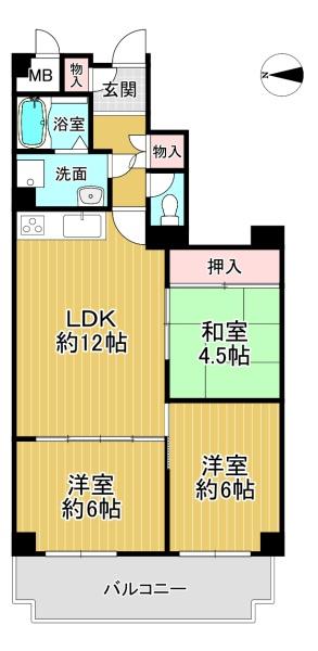 ローレルハイツ八尾１号棟