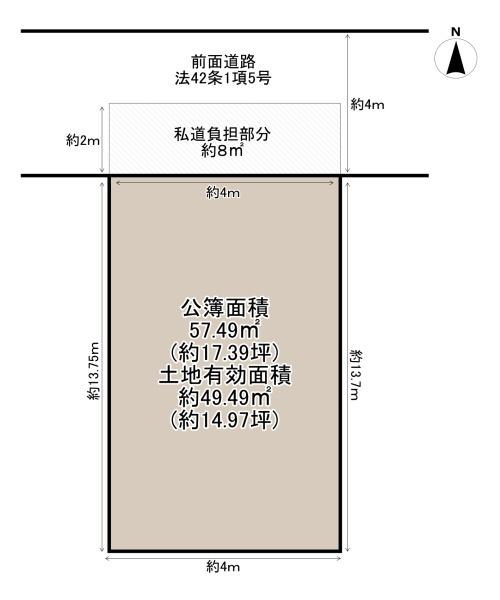 松原市天美東１丁目の売土地