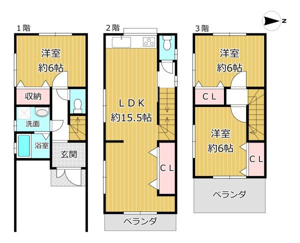 八尾市南植松町３丁目の中古一戸建て
