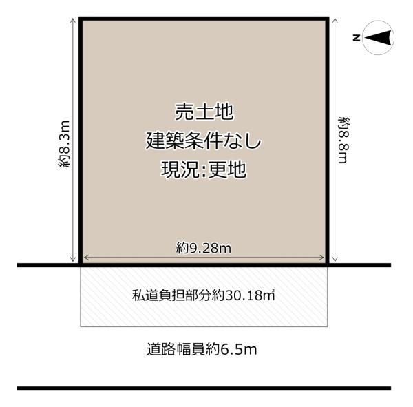 八尾市緑ヶ丘４丁目の売土地
