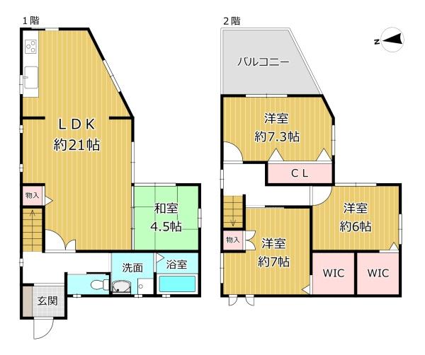 大阪市平野区喜連４丁目の中古一戸建