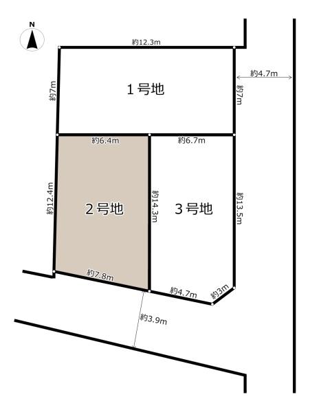 八尾市刑部４丁目の売土地