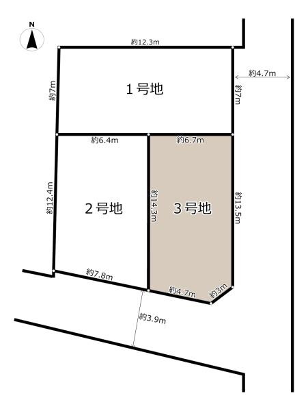 八尾市刑部４丁目の売土地