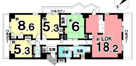 コモンシティ星田ヴェルデヒルズ５番館