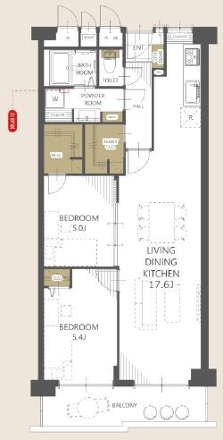 労住まきのハイツ一号棟