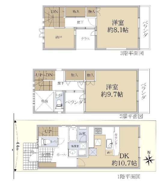 京都市中京区西ノ京大炊御門町の中古一戸建