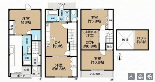 京都市上京区中務町の中古一戸建