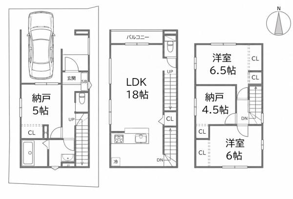 京都市上京区芦山寺通智恵光院西入戌亥町の新築一戸建