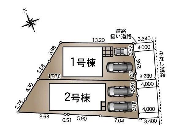 新築戸建て　玉里町　2号棟