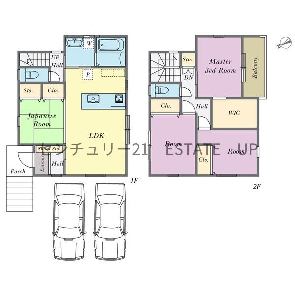 新築戸建て　下伊敷3丁目　B棟