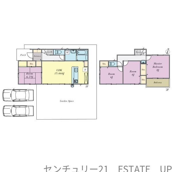 新築戸建て　姶良市加治木町木田　2号棟