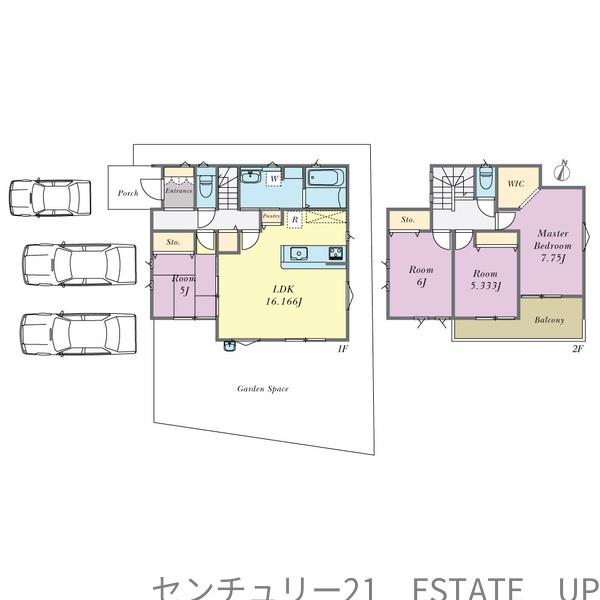 新築戸建て　姶良市加治木町木田　３号棟