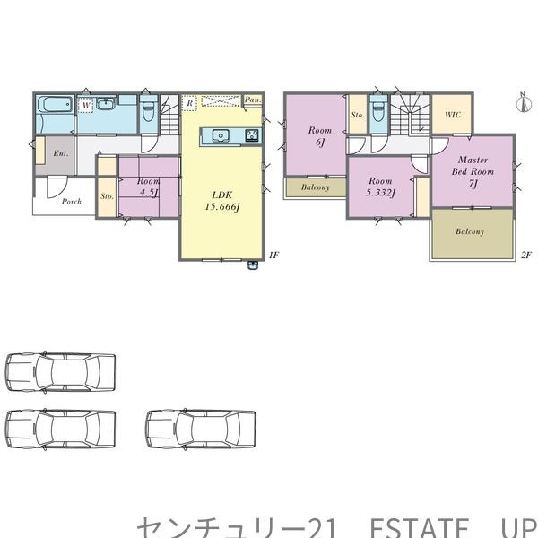 新築戸建て　霧島市隼人町　1号棟