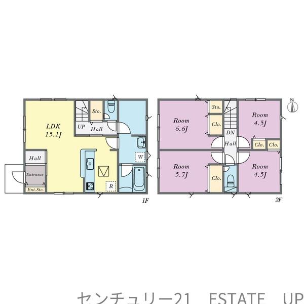 新築戸建て　西伊敷　1号棟