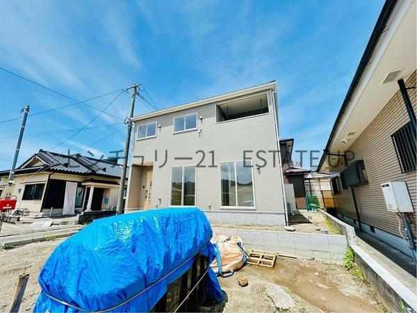 新築戸建 姶良市東餅田第17(前面道路含む現地写真)