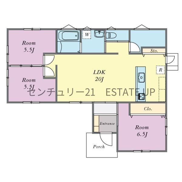 新築戸建て　隼人町真孝　（平屋）