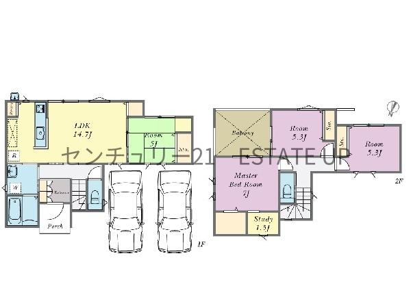 新築戸建　和田3丁目　2階建