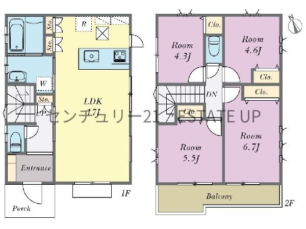 新築戸建　Fガーデン宇宿　1号棟