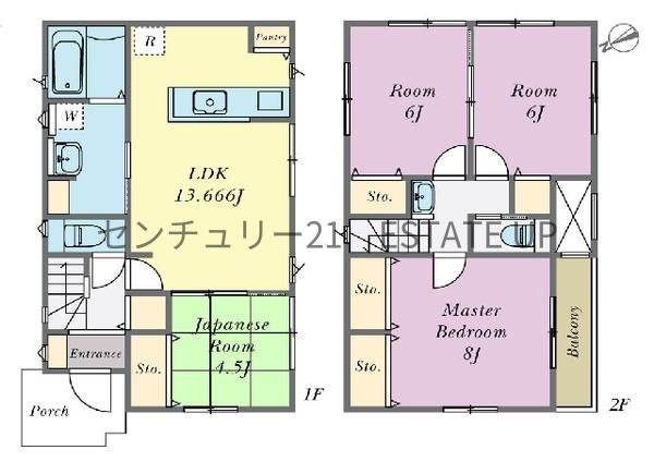 新築戸建　下荒田4丁目　1号棟