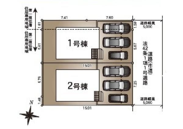 新築戸建　玉里団地第19　1号棟