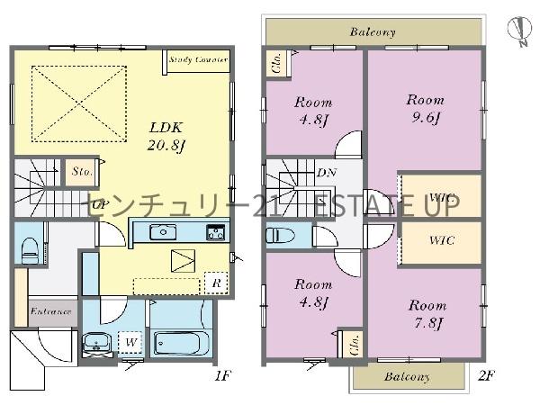 新築戸建　リガーレ和田2期　1号棟