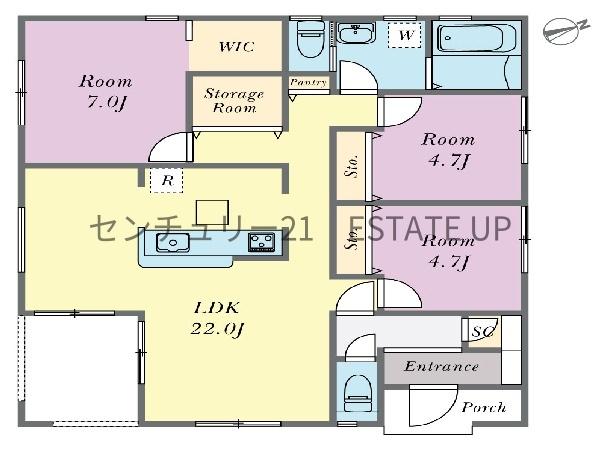 新築戸建　リーブルガーデン霧島市隼人町松永　1号棟