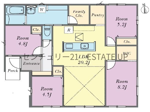 新築戸建　リガーレ姶良市東餅田4期　1号棟