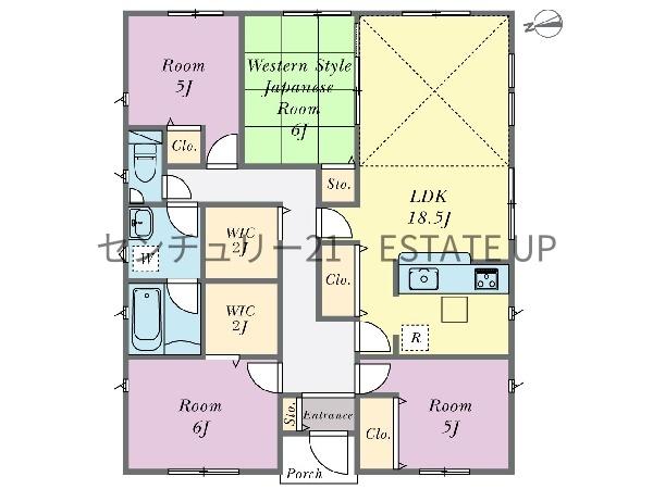 新築戸建　クレイドルガーデン姶良市加治木町反土第15　3号棟