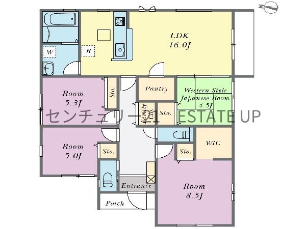 新築戸建　リーブルガーデン姶良市西餅田　1号棟