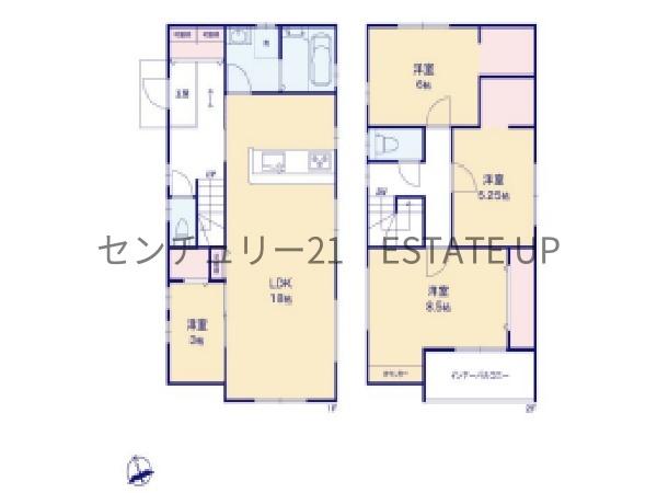 新築戸建　リーブルガーデン上福元町　1号棟