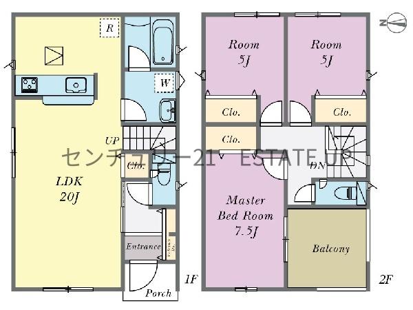 新築戸建　クレイドルガーデン西伊敷第21　1号棟